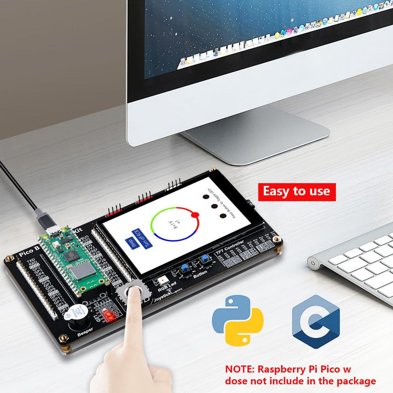 GeeekPi GPIO Expansion Module with 3.5inch Screen for Raspberry Pi Pico 1/Pico 1 W and Raspberry Pi Pico 2 Series