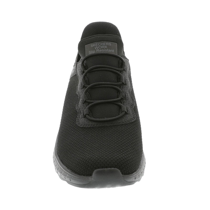 Skechers Women's Hands Free Slip-ins Work Squad Chaos SR - Jasul Shoe 8.5 Black