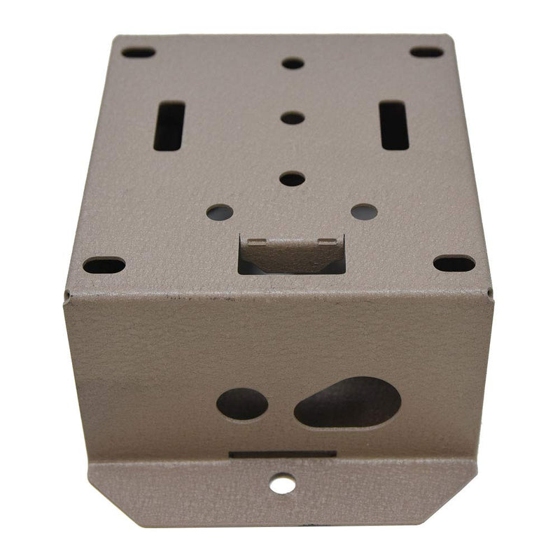 Theft-Deterrent Powder-Coated Steel Security Box Compatible with Stealth Cam G Series Trail Cameras (17700) Khaki 1 Count (Pack of 1)