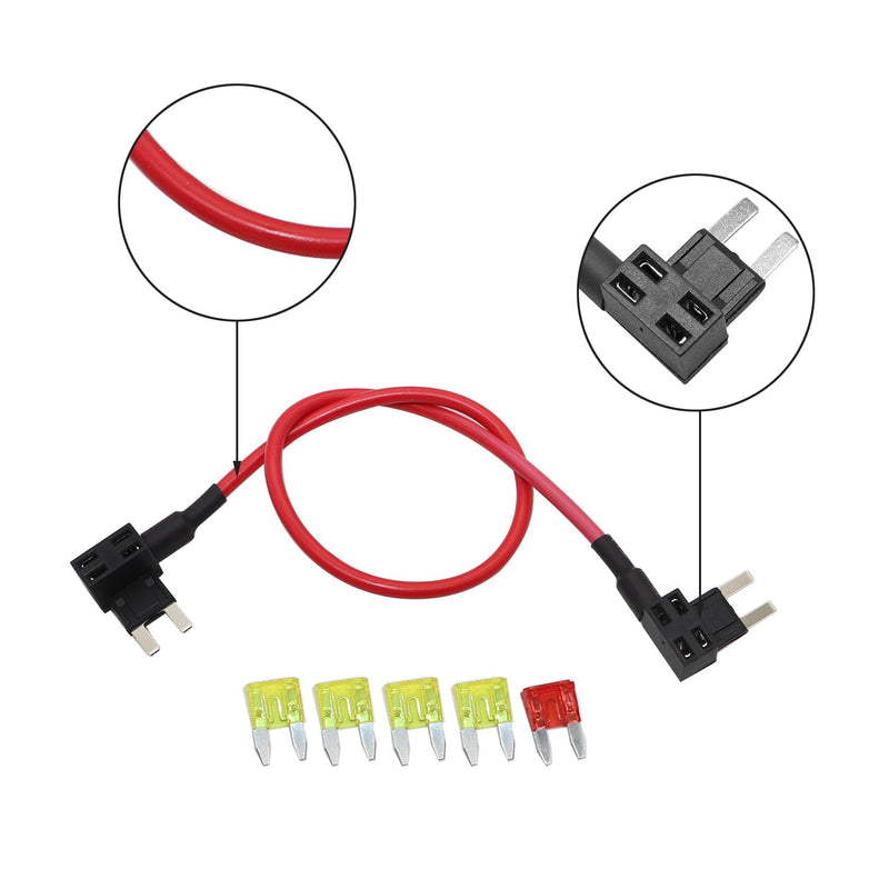 FZJDSD TIPM Repair Fuel Pump Relay Bypass Cable Compatible with Dodge Ram 1500 2500 3500 Compatible with Chrysler Jeep Grand Wrangler Liberty Compatible with VW Routan Replace CBWPR091AA
