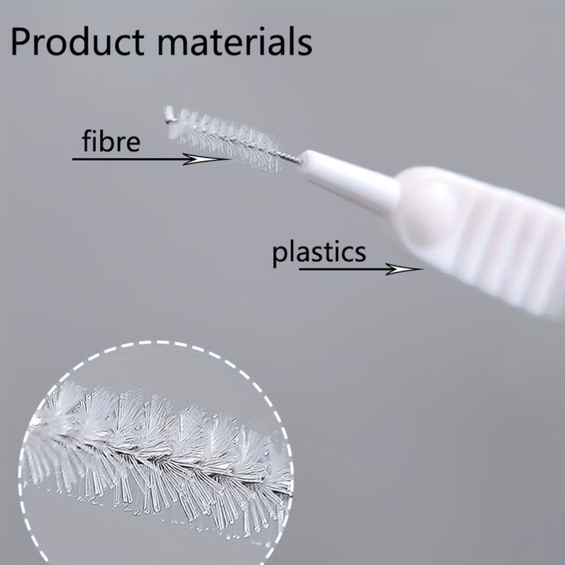 10-piece Multi-Functional Mini Cleaning Brush – Shower Head Cleaning Brush, mini Crevice Cleaner; Suitable for bathrooms, Kitchens, USB Ports, Keyboards, Small Holes, and Hard-to-Reach Areas.