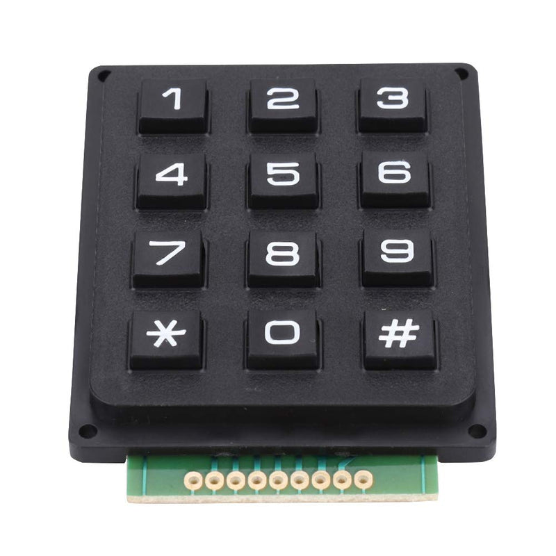 3x4 Keypad 12 Key Keyboard Module 4x3 Numeric Pad for with Star Hash Symbols for Microcontroller Projects