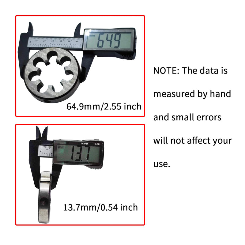1 1/4"-18 Die UNEF 1-1/4"-18 TPI Right Hand Nominal Diameter 1 1/4" Thread Per Inch 18 Fin Thread Tolerance Grade 2B Right Hand Thread High Speed Steel HSS 1 1/4"-18 Die