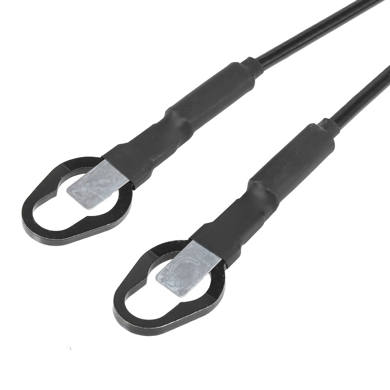X AUTOHAUX Pair Rear Tailgate Cables Lift Gate Support Straps Pickup for Dodge for Ram 1500 2500 3500 55276074AC