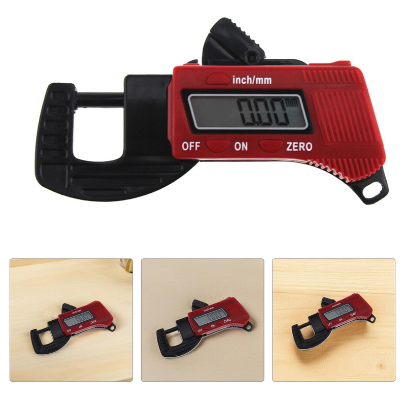2pcs Thickness Gauge Caliper Micrometer Thickness Micrometer Measurement Tool for Thickness Digital Micrometer