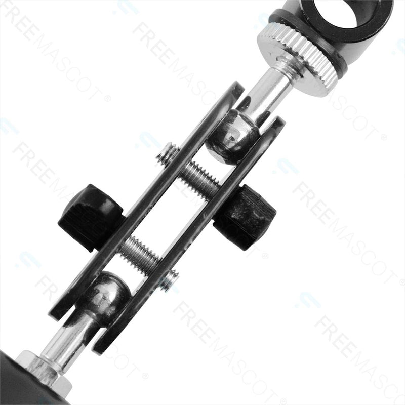 FreeMascot 360 Degree Stand with 12mm-16mm Mount Holder for Laser Pointer/Laser Pen/Flashlight (Black) (Diameter 12mm Mount) Diameter 12mm Mount