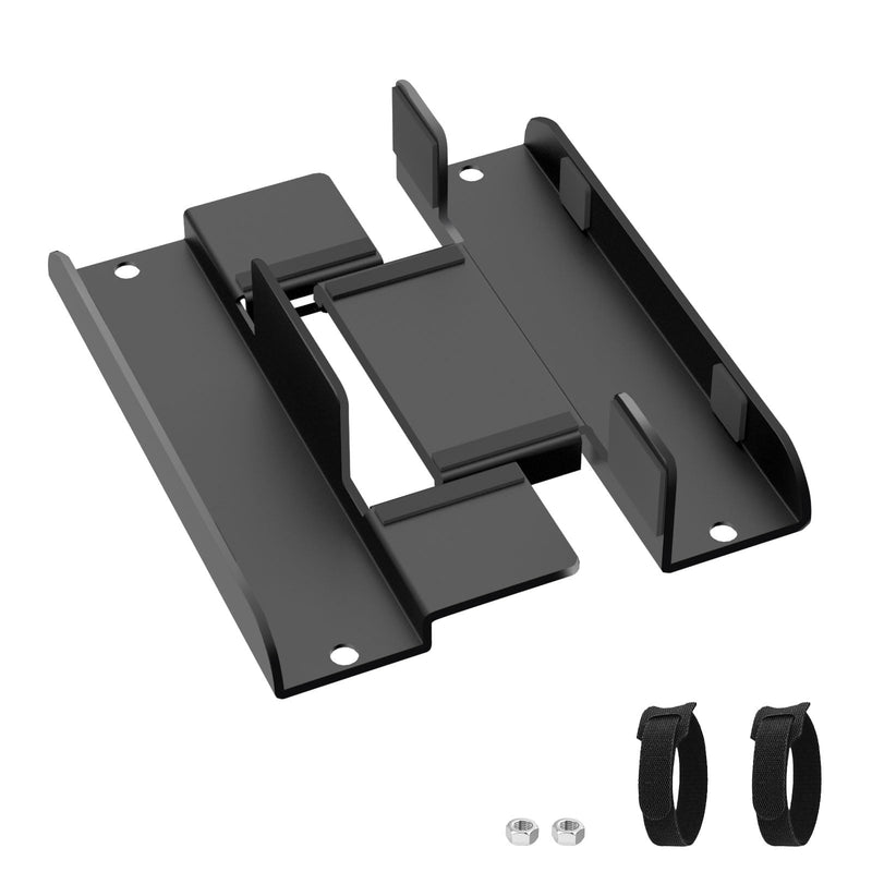 Universal Mini PC Desk Stand for Dell HP Lenovo Adjustable Vertical Desk Stand for Dell OptiPlex MFF 7050 7060 Lenovo ThinkCentre M910Q M700 HP EliteDesk 800 Mini PC Desk Mount Holder