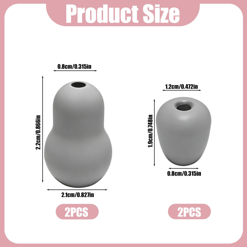 Stethoscope Ear Tips Replacement for Littmann Stethoscopes,Compatible with Littmann Eartips,Ear Piece,Replacement Parts for Classic III,Cardiology 3/4&IV,Small/Medium,4 Pcs,Silicone Earplug (Grey) Grey