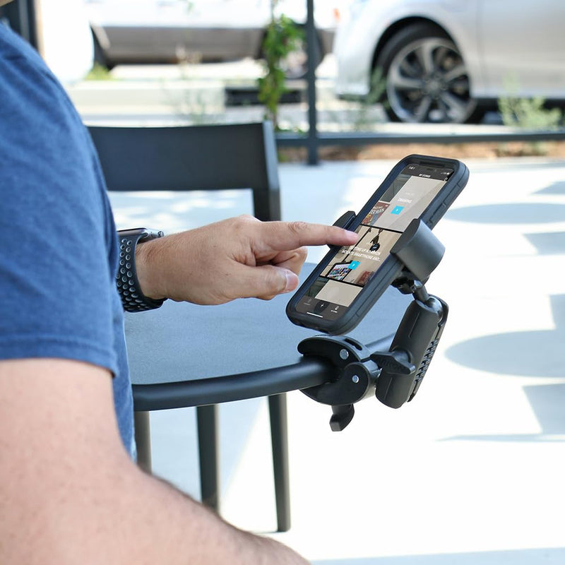 ARKON Mounts RoadVise Robust Clamp Phone Mount with Security Knob