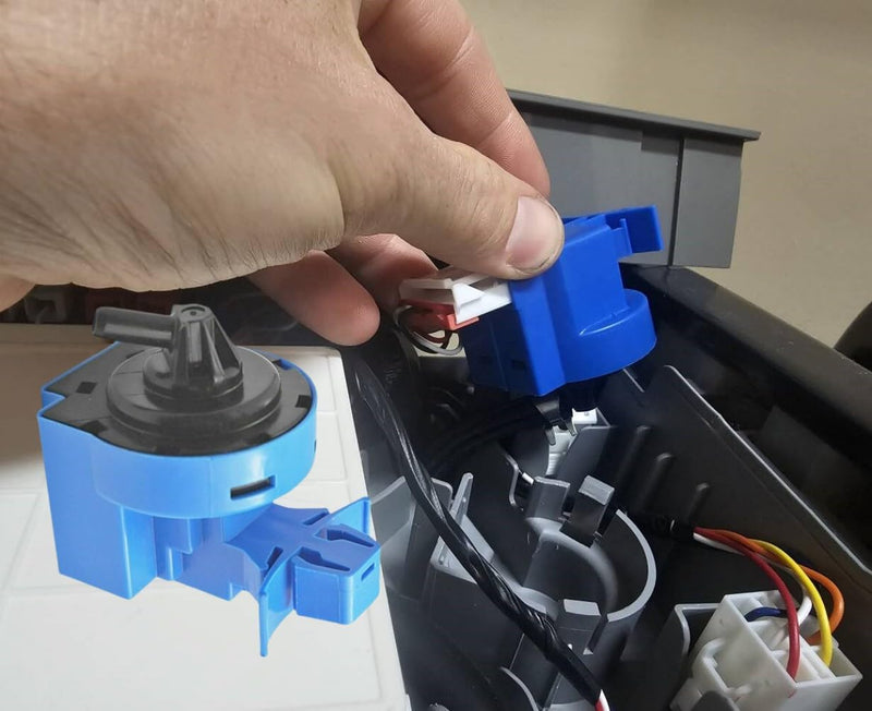 DC96-01703Q (G) Washer Water Level Pressure Switch fit for Samsung WF45R6100AC, RF45R6300AW, WF45R6100AC/US, WF45T6000AW-A5, WF45R6100AP, WF50A8800AV/US