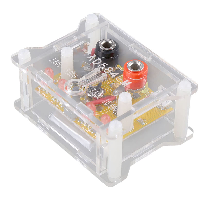 AD584KH Voltage Reference Module, 4 Channel Calibration Board with Transparent Housing for Electronics Engineers and Hobbyists 92g