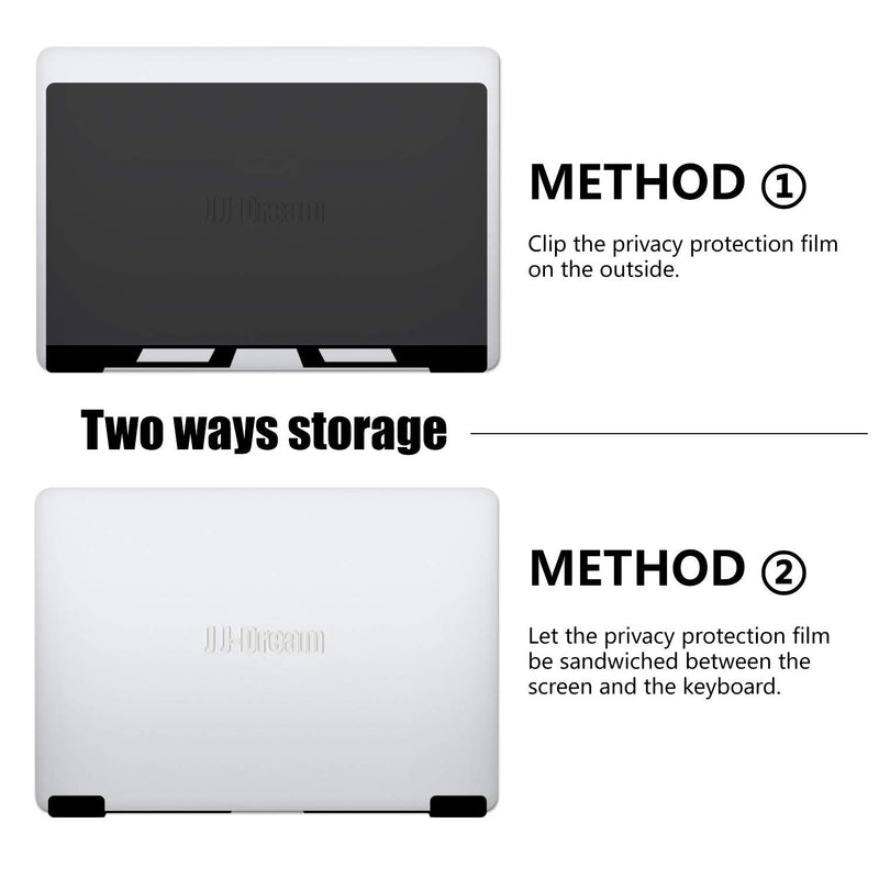 Hanging 14 Inch Laptop Privacy Screen Blue Light Screen Protector Anti Glare Anti-Scratch Laptop Privacy Screen Shield 14 Inch 16:9 Aspect Ratio 14.0 Inch Widescreen(16:9)