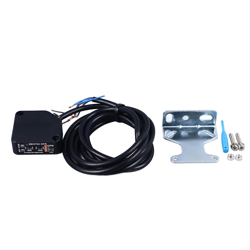 Photoelectric Beam, 70cm Detection Distance Diffuse Reflection Infrared Switch photoelectric Switch Sensor 24-240V AC DC 250VAC 3A, BEN700-