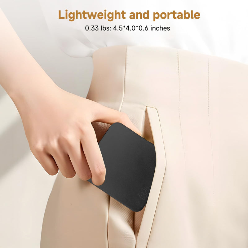 Mini Coffee Scale with Wirelss Magnetic Display, 3kg/0.1g Espresso Scale with Flow Rate Display, Portable Digital Coffee Scale with Multiple Mode Timer for Espresso, Pour-Over Scale with Wireless Display