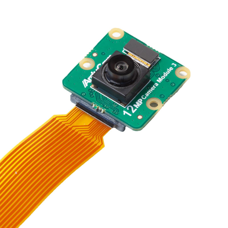 Arducam for Raspberry Pi Camera Module 3, 12MP IMX708 102°(H) Wide Angle Fixed Focus HDR Camera for Raspberry Pi 5, 4/4B, 3/2/Zero W