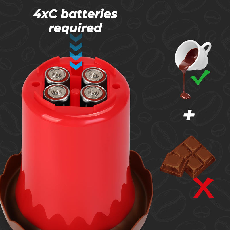 Chocolate Fountain Machine, Removable Cheese for Chocolate, Candy, Butter, Portable Chocolate Melt Machine for Party, Camping, Dessert Table, Birthday, Wedding (Red) Red