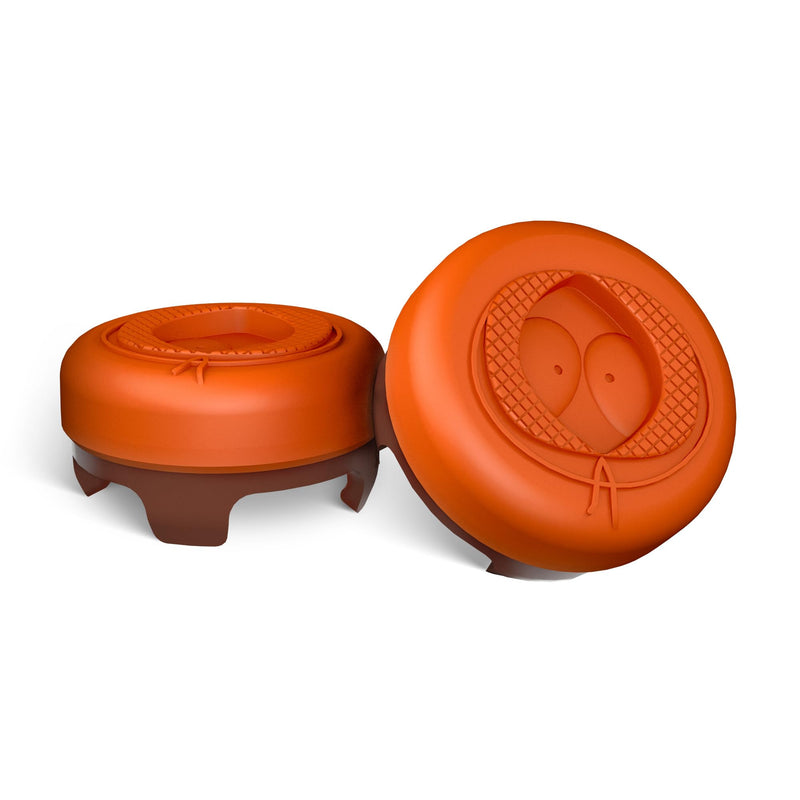 KontrolFreek South Park: Kenny Edition Performance Thumbsticks for Playstation 4 (PS4) and Playstation 5 (PS5) Controller | Mid-Rise, Concave | Orange