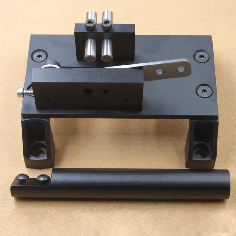  [AUSTRALIA] - Dual Hole Positioning Cutter Holder, Precisely Position the Cutter Manual Lead Wire Positioning Cutter 4.5-6.0MM, Hollow Out Material Leakage Precise Positioning Lead Wire Cutter