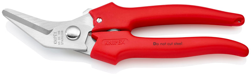 KNIPEX Tools 95 05 185, 7 1/4-Inch Combination Cutting Shears