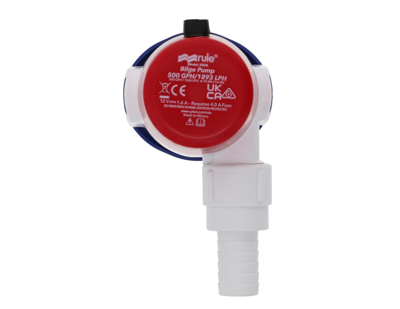 500 Gph Rule Bilge Pump 500 GPH Music