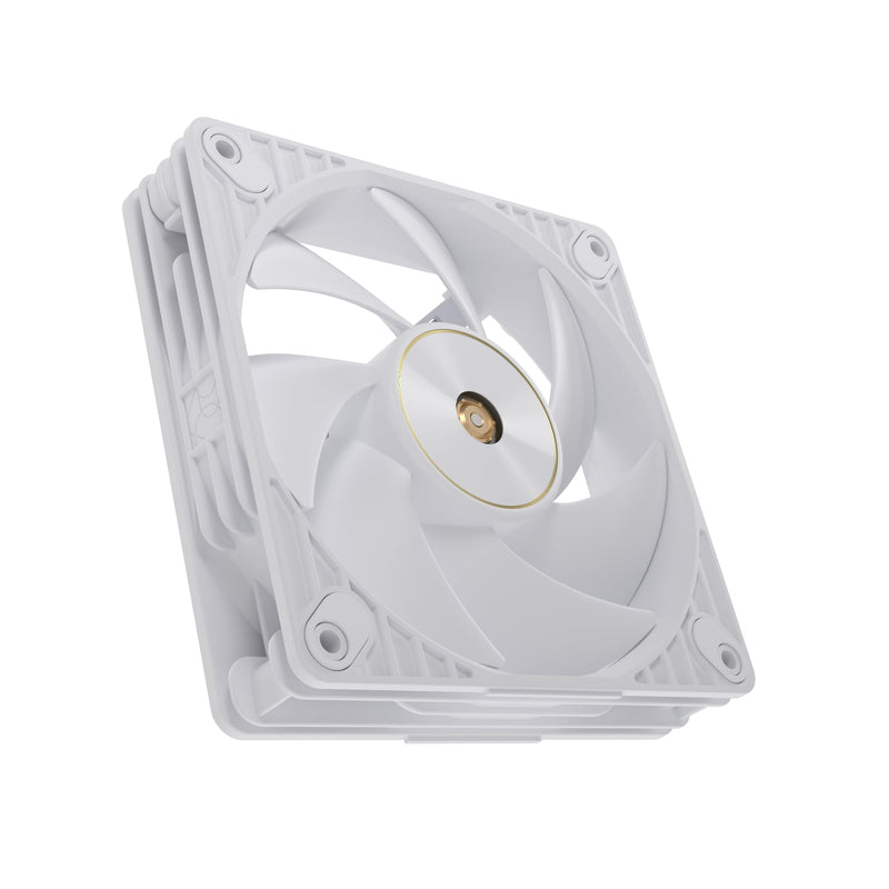 ASUS ProArt PF120 120mm PWM Fan White Edition, 3000RPM, High Airflow/Static Pressure, Daisy-Chain Design 1x 120mm|3000RPM|White