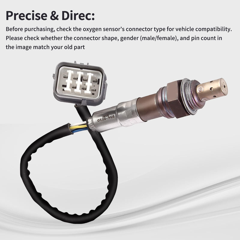 O2 Oxygen Sensor Upstream Fits for Acura RL TL MDX, for Honda Accord Odyssey Pilot Ridgeline, for Saturn Vue 3.5L 2003-2008 Replace 234-5010