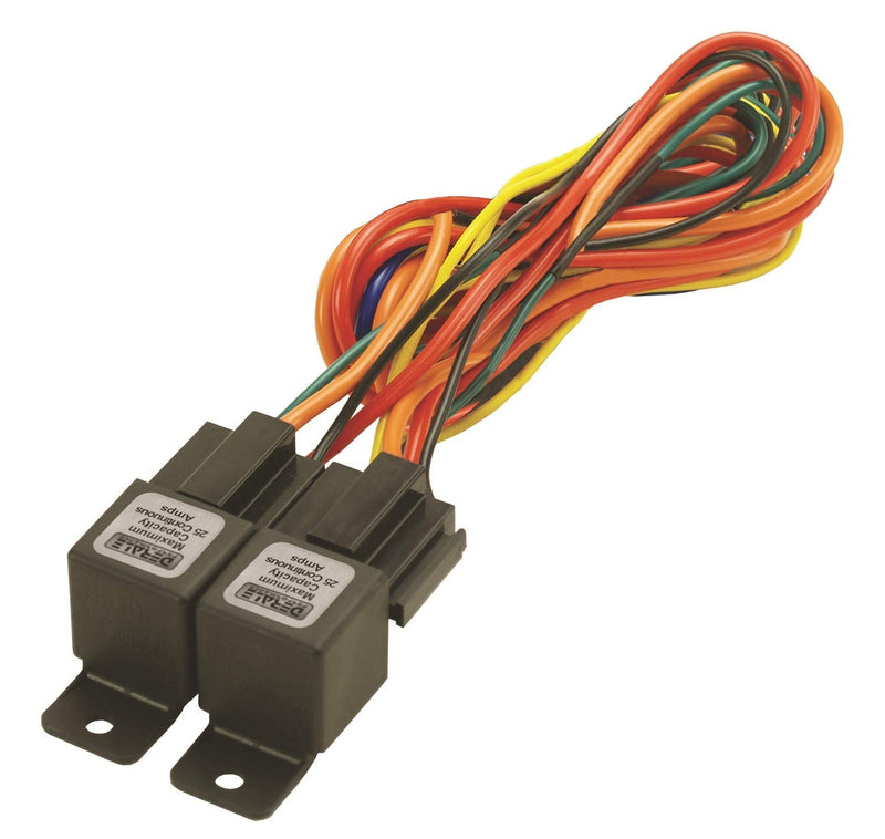 Derale 16765 Electric Fan Dual Relay Wire Harness, Black