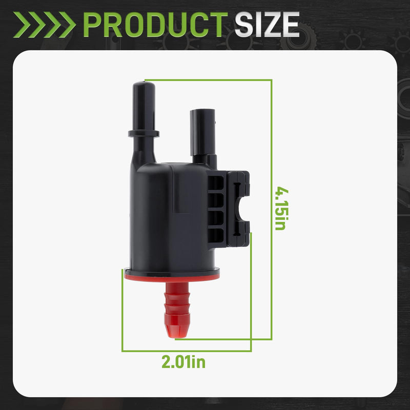 04627182AA Vapor Canister Purge Valve Compatible with Chrysler 200 2015-2017 Compatible with Dodge Dart 2013-2016 Compatible with Fiat 500 2012-2014 Compatible with Jeep Compass 2017-2022