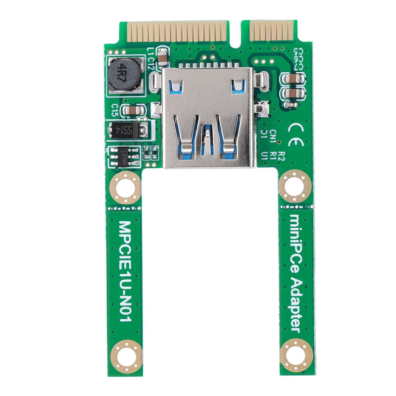 Msata Adapter, USB to Half Mini Pcie USB 2.0 Network Card, MSATA to USB Conversion Card Mini PCI - E Expansion Converter Adapter USB2.0 mPCI - E