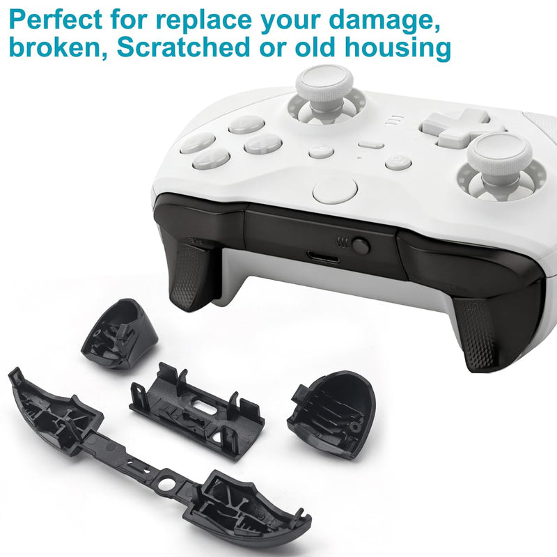 lyfLux for use with Xbox Series X/S Controller LBRBLTRT Bumper Replacement Kit with 2 Screwdrivers, Prying Tools, Shoulder Trigger Repair Parts