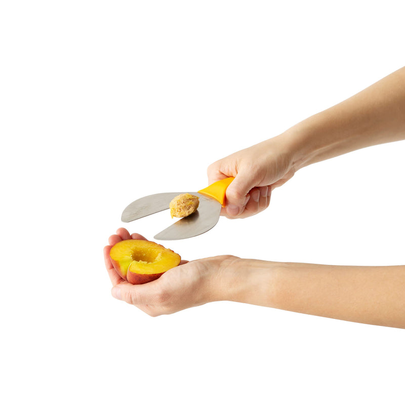 Chef'n Peachster Peach Pitter, One -,102-828-338 (Pack of 2) One (Pack of 2)