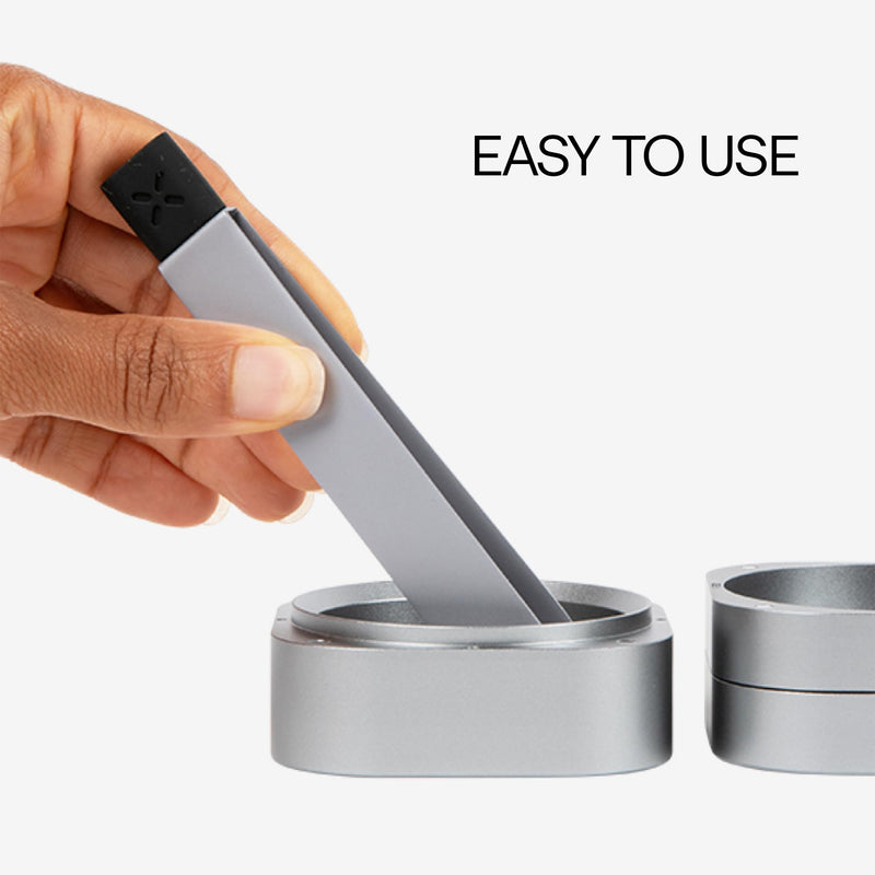 PAX Prep Tongs – Stainless Steel Tongs with Silicone Tamp for Packing, Transporting & Cleaning