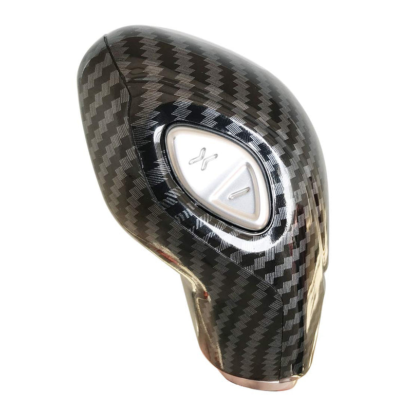 ruihe Car Gear Shift Knob Cover Carbon Fiber Color Sticker Trim Fit for Ford Focus Fiesta Fusion Escape C-Max Transit-150 Transit-250 Transit-350 Transit Connect
