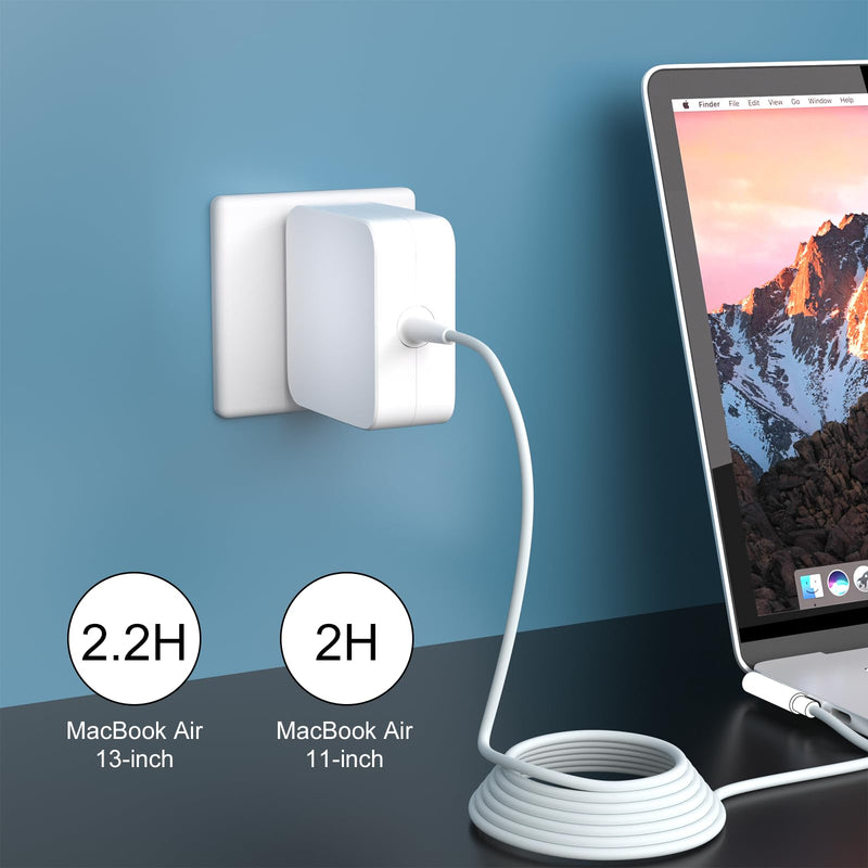 60W L-Tip Charger Compatible with Mac Book Pro 13" Before Mid 2012 | MagSafe 1 Charger Power Adapter for old Ma Book Pro 13" A1278 A1181 A1342 A1370 A1369 Before Mid 2012 Models
