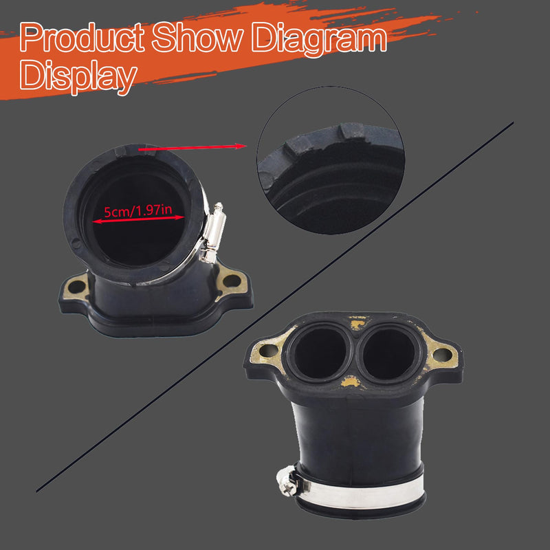 labwork Intake Tube Boot Replacement for Polaris Ranger Sportsman Throttle Body Adapter Replacement for 1253527