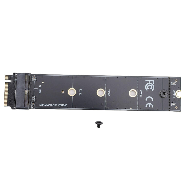 M.2 KeyM SSD Adapter Card | 12-16 Pin PCIe 4.0 High Speed Converter for 2013-2017 Air Pro