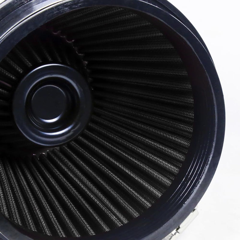 Kyostar 6" 152mm High Flow Inlet Cold Air Intake Cone Replacement Dry Air Filter Black 6" 152mm black