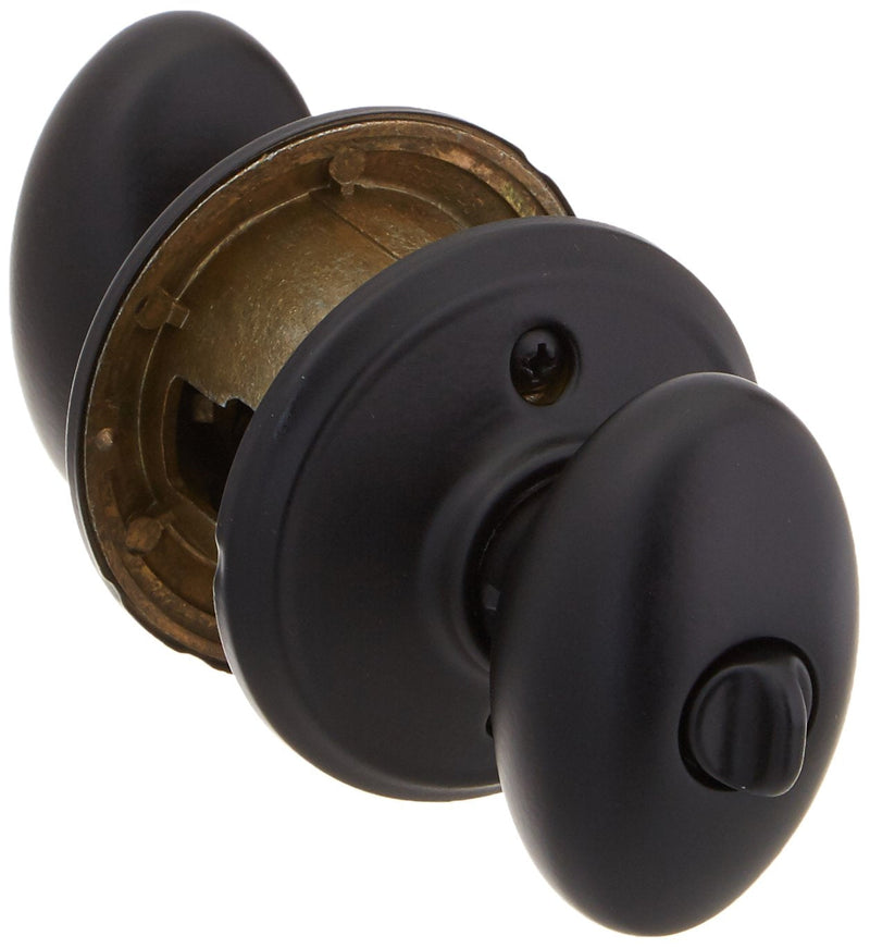 Schlage F51A F Series Siena 622 Entry Door Lock Matte Black