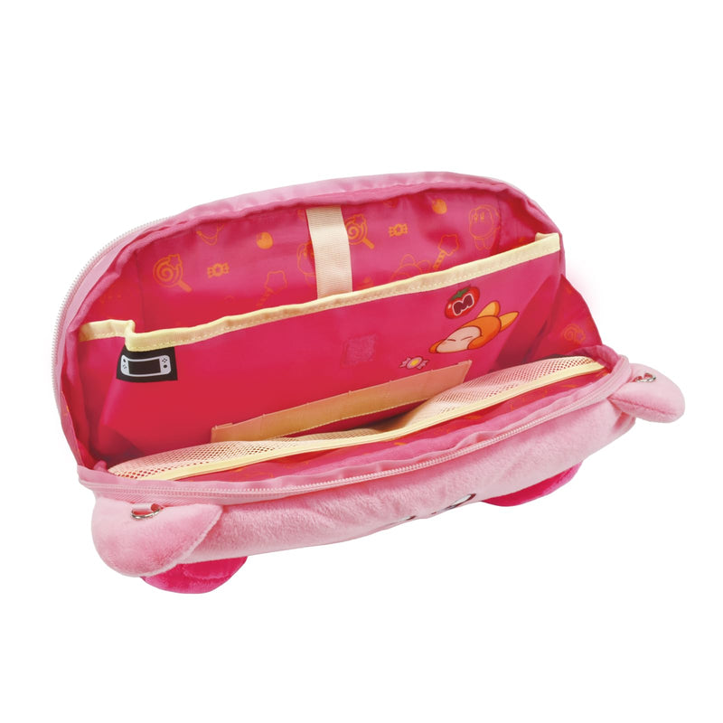 HORI Plush Pouch (Kirby) for Nintendo Switch 2 - Plushie Bag for Switch 2 - Officially Licensed by Nintendo