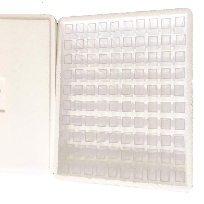1.5ml Disposable Plastic Cuvette Polystyrene Cuvette with Two Light Windows Pack of 100 1.5 ml