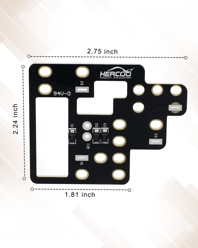 HERCOO Light Module for GM, 8 High Mod Fog lights Low High Beams & DRL Lamp On Simultaneously Compatible with Chevy Silverado GMC Sierra 1500/2500/3500 Classic 2003-2007