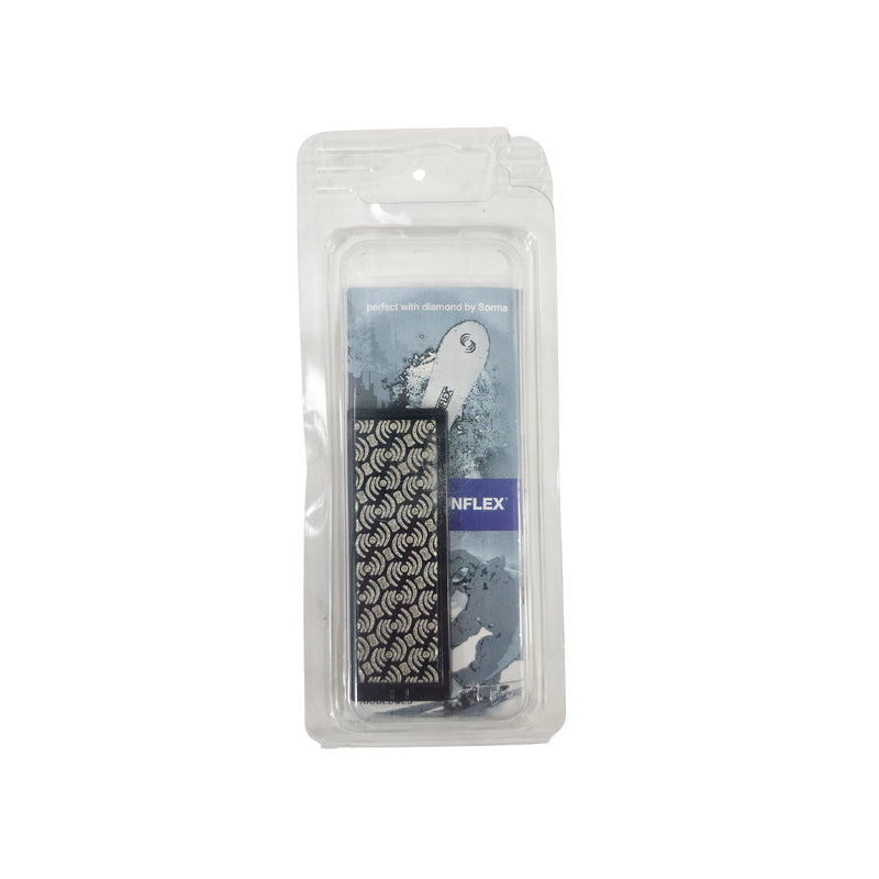 Moonflex Diamond Stone – 70mm Black 100 Grit – Ski & Snowboard Edge Tuning File, Coarse Grit Diamond Stone for Burr Removal, Ski Diamond File for Professional or DIY Tuning