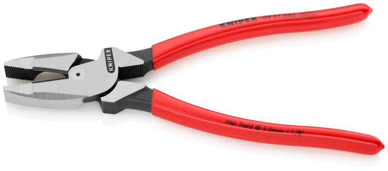 Knipex 09 01 240 9.5-Inch Ultra-High Leverage Lineman's Pliers