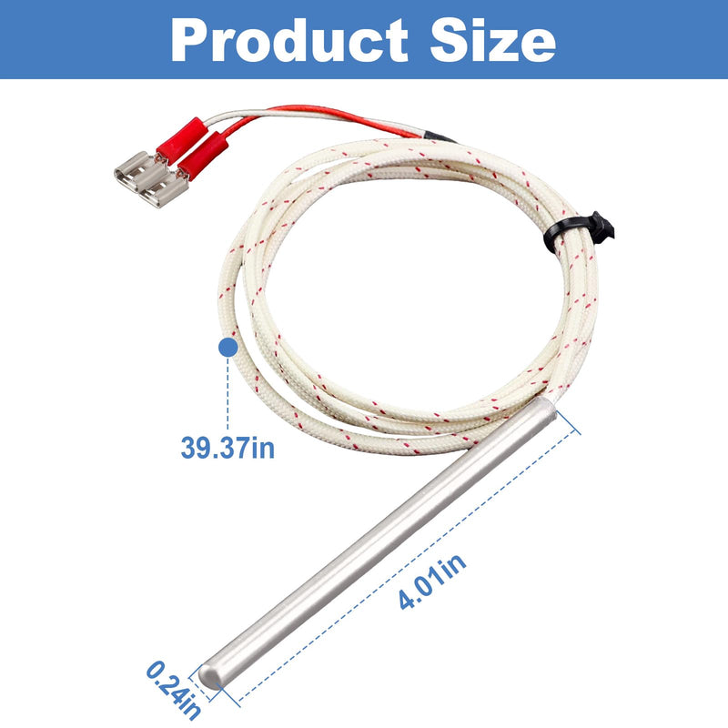 353589-1 Oven Temperature Sensor Probe Compatible with Vulcan Hart Commercial Ovens WKGD ECO2D ECO4D ECO6D GCO2D GCO4S SG4D SG6D VC4EC VC4GD VC4GS VC6EC VC6ED, Replacement 00-353589-00001 354319-1