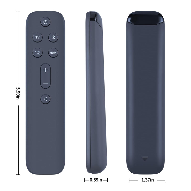 New Replacement Soundbar Remote Control for JBL Bar 5.1 Surround Sound Bar System JBL2GBAR51IMBLKAM, for 2.1 Deep Bass (MK2)