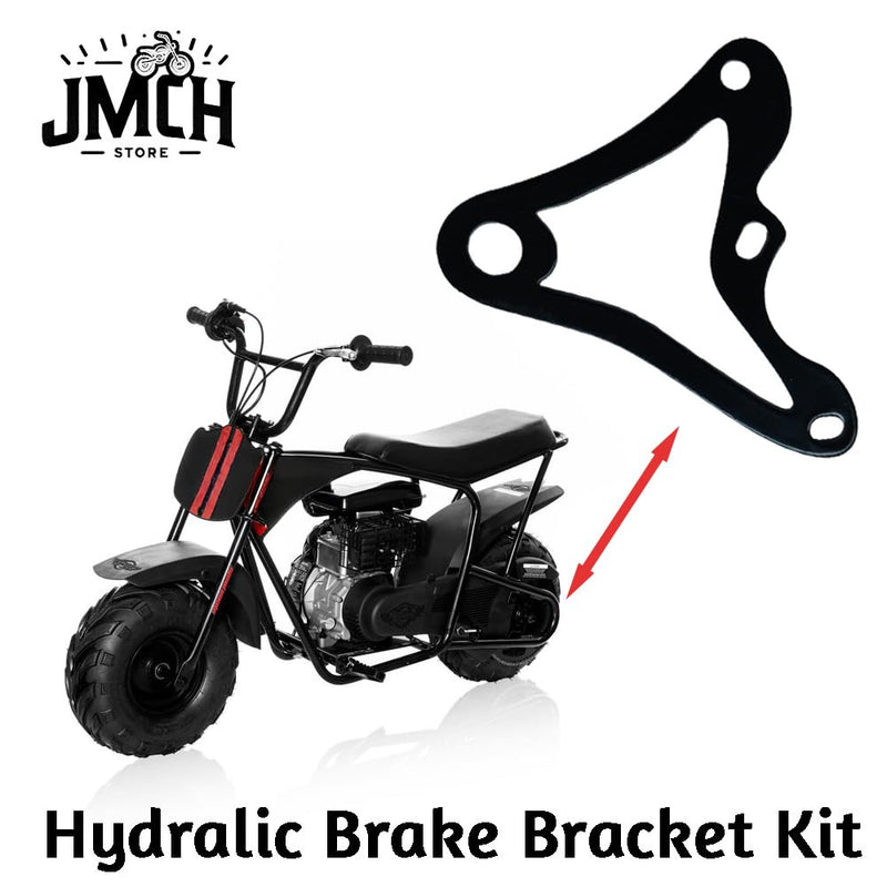 JMCHstore Mini Bike Hydraulic Brake Caliper Bracket kit for Monster Mega Moto MMB80 80cc FRP GMB100 98cc, For Coleman RB100 RT100 Mini Bike