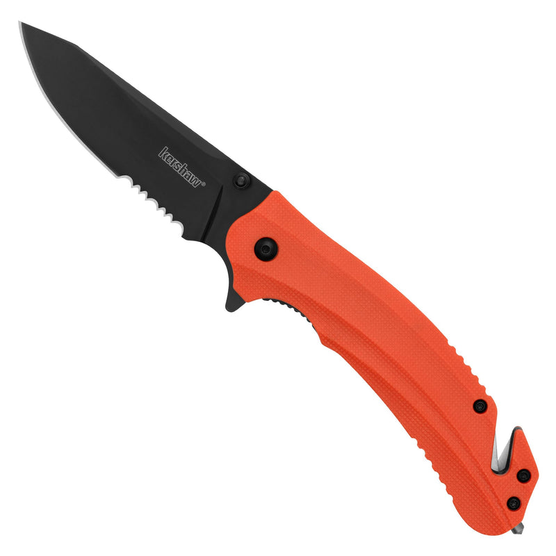 Kershaw Barricade Pocket Knife Serrated