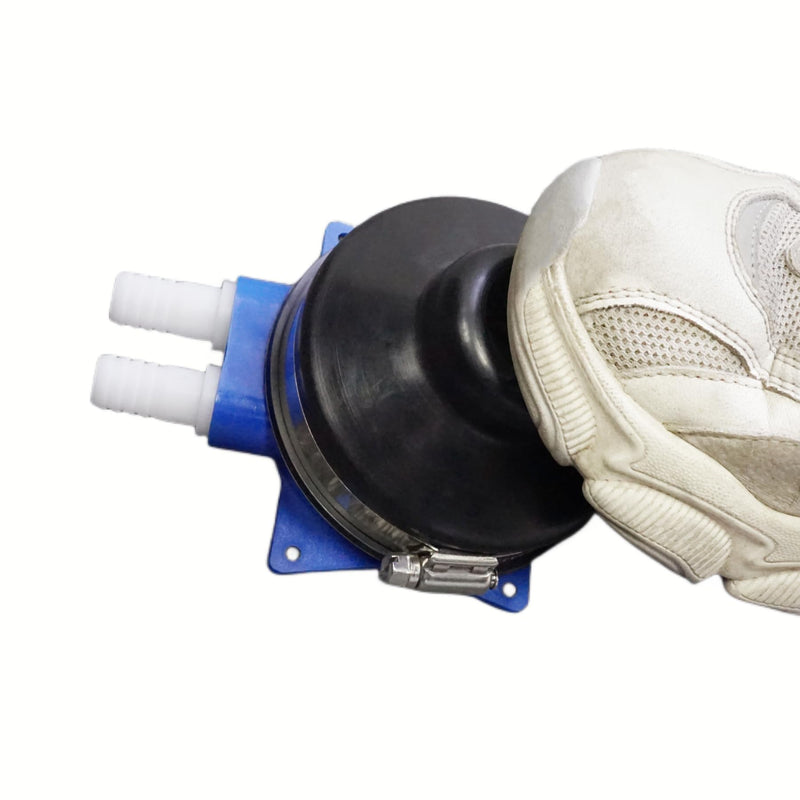 Foot Pump for 1/2" ID Hose, 2.2 GPM Self-Priming Water Pump on Boat, Yacht Bilge, RV, Galley, Toilet, Wash Basin, Sink Operated Fresh Water