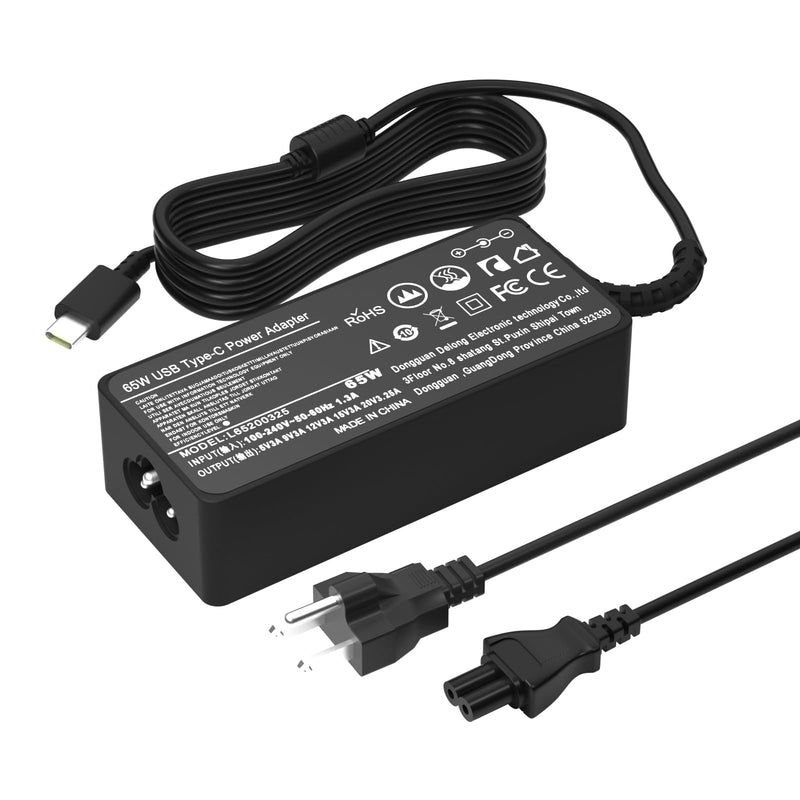 65W USB C Charger Compatible with HP EliteBook ProBook Chromebook | EliteBook 830/840/860/640/1040 G8-G11; ProBook 440/450/460 G8-G11 Fast Charging AC Adapter