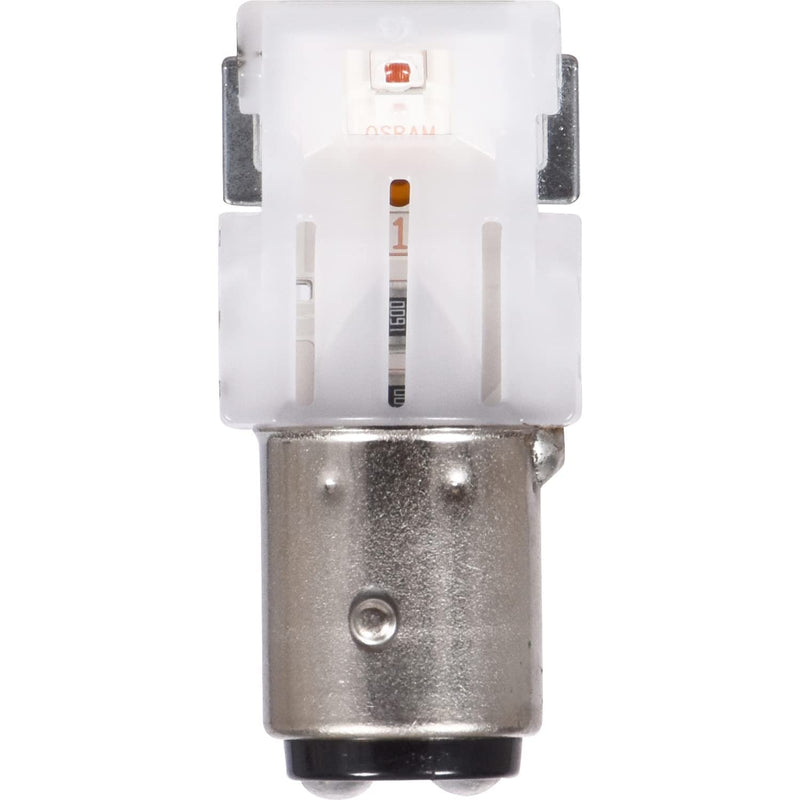 SYLVANIA - 2057 LED Red Mini Bulb - Bright LED Bulb, Ideal for Stop and Tail Lights (Contains 2 Bulbs)